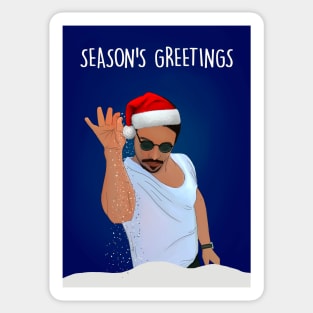 SALT BAE XMAS Sticker